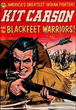 Kit Carson and the Blackfeet Warriors Cover Image 1