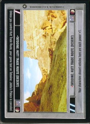 Star Wars: Jabba's Palace Sealed Deck (Base Set) card 17 Tatooine: Hutt Trade Route (Desert)