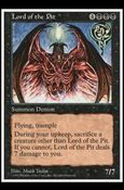 Magic the Gathering: 5th Edition (Base Set) card 174 Lord of the Pit