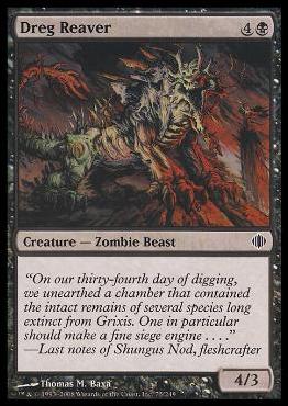 Magic the Gathering: Shards of Alara (Base Set) card 73 Dreg Reaver