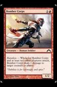 Magic the Gathering: Gatecrash (Base Set) card 86 Bomber Corps