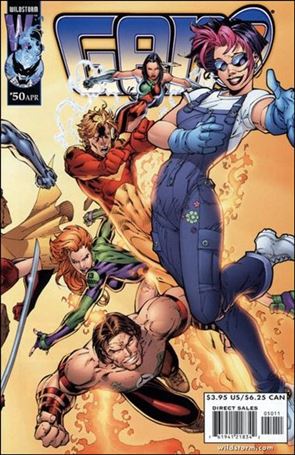 Gen13 (1995) issue 50-B Jim Lee Cover