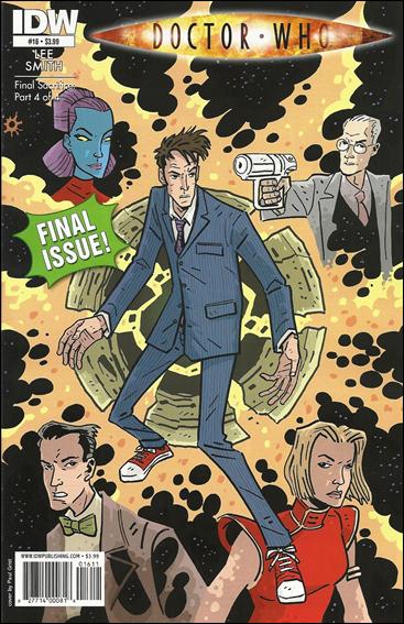 Doctor Who (2009) issue 16 Paul Grist Cover