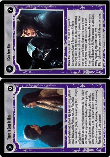 Star Wars: Death Star II Limited (Base Set) card 152 There Is Good In Him / I Can Save Him