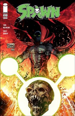 Spawn issue 321-B Todd McFarlane Cover