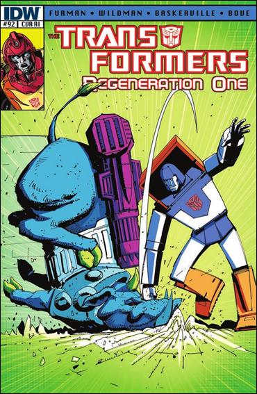 Transformers: Regeneration One issue 92-C Geoff Senior 1:10 Cover