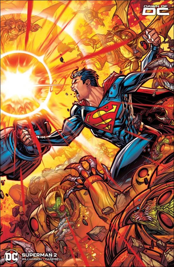 Superman (2023) issue 2-D Jonboy Meyers Cardstock Cover
