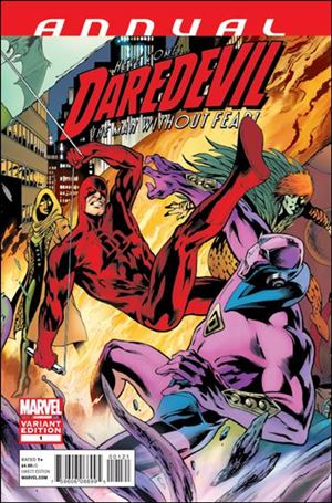 Daredevil Annual (2012) issue 1-B Battle 1:20 Cover