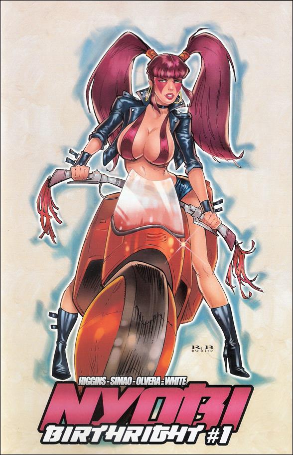 Nyobi: Birthright issue 1-C RB White Cover
