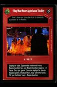 Star Wars: Reflections III (Base Set) card 61 They Must Never Again Leave This City