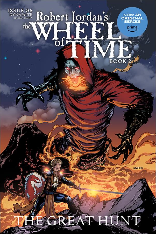 Robert Jordan's The Wheel of Time: The Great Hunt issue 6-B Jordan Gunderson Cover
