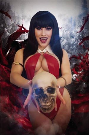 Vampirella / Dracula: Rage issue 6-H Cosplay Photo 1:15 Virgin Cover