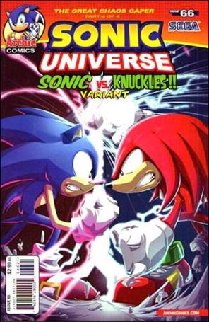 Sonic Universe issue 66-B Brent McCarthy Cover