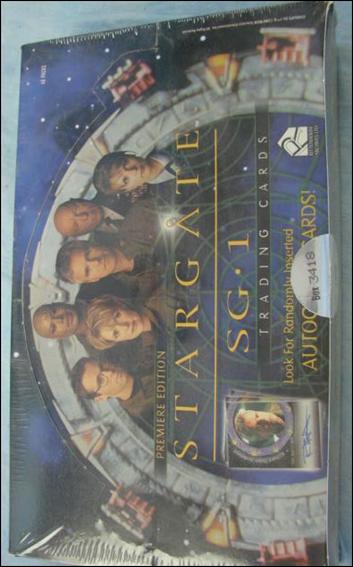 Stargate SG-1 Premiere card 1 Sealed Box [1:8000]