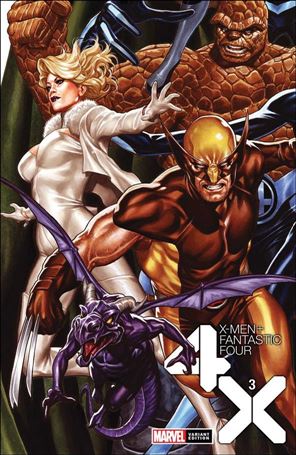 X-Men/Fantastic Four (2020) issue 3-B Mark Brooks Connecting Cover