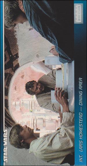 Star Wars Widevision (Base Set) card 19 Int. Lars Homestead - Dining Area