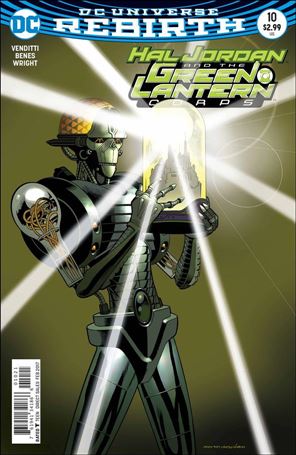 Hal Jordan and the Green Lantern Corps issue 10-B Kevin Nowlan Cover