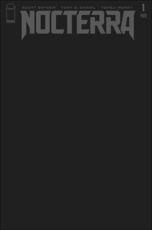Nocterra issue 1-M 1:200 Black Cover