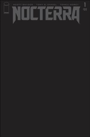 Nocterra issue 1-M 1:200 Black Cover