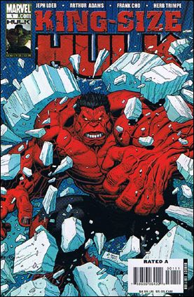King-Size Hulk issue 1-B Arthur Adams Cover
