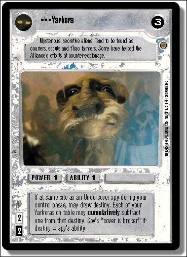Star Wars: Jabba's Palace Limited (Base Set) card 132 Yarkora