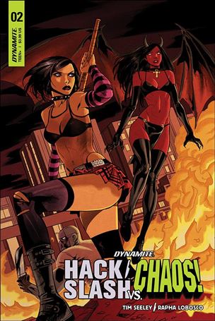 Hack/Slash vs Chaos issue 2-C Celor Cover