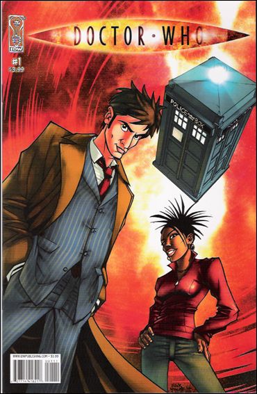Doctor Who (2008) issue 1 Nick Roche Standard Cover