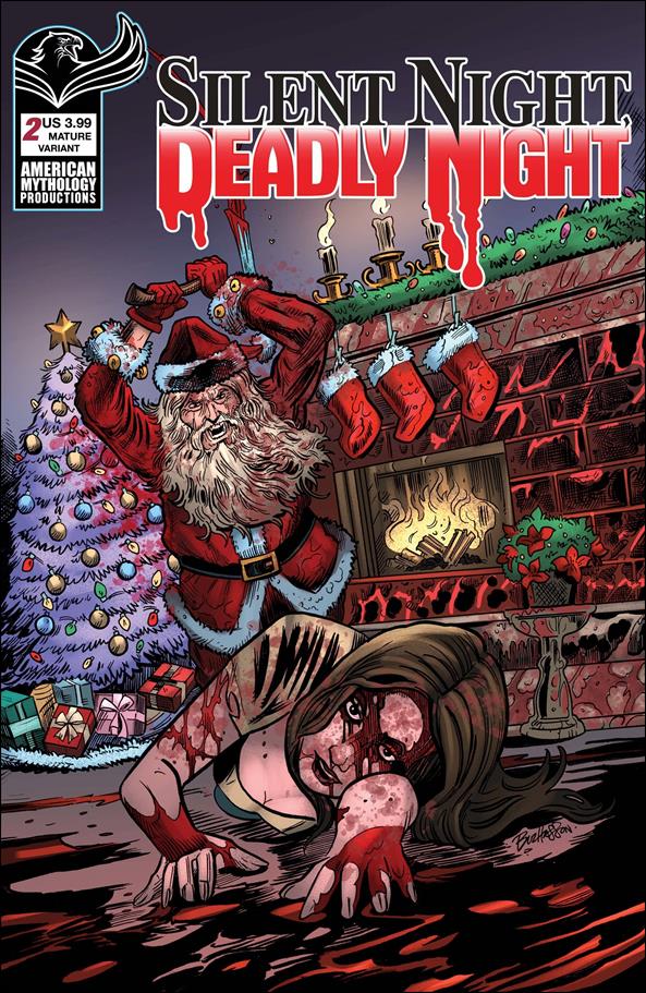 Silent Night Deadly Night issue 2-B Hasson and Haeser Cover