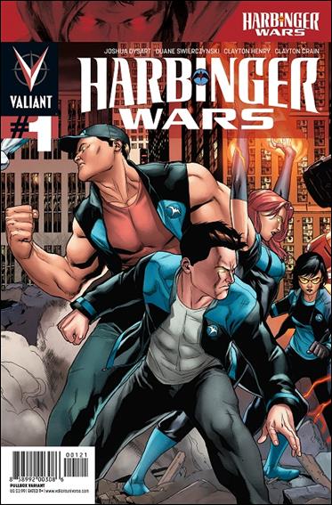 Harbinger Wars issue 1-B Clayton Henry Pullbox Cover