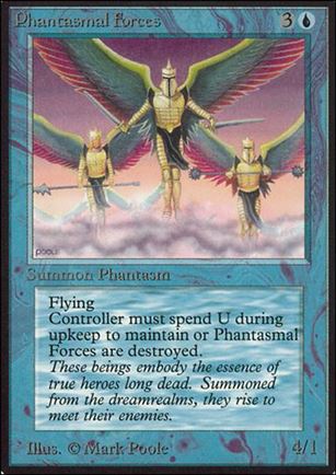 Magic the Gathering: Limited Edition Alpha (Base Set) card 67 Phantasmal Forces