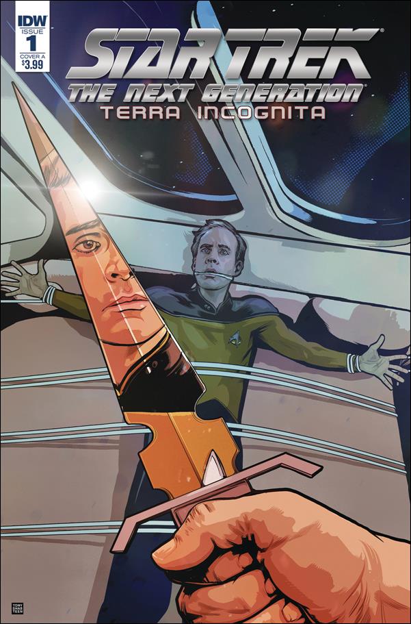 Star Trek: The Next Generation: Terra Incognita issue 1 Tony Shasteen Cover