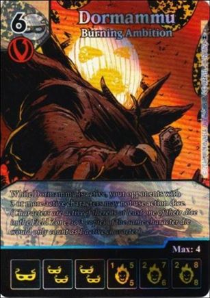 Marvel Dice Masters Doctor Strange card 12-B Dormammu: Burning Ambition (Foil WKO Promo)