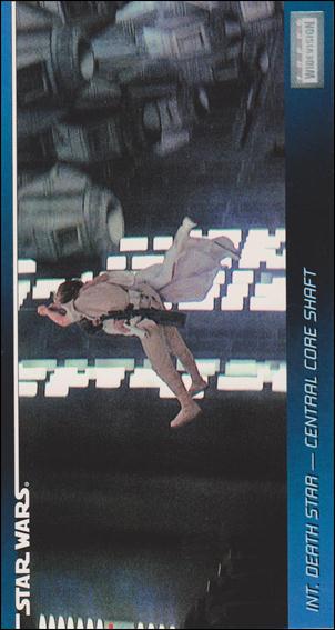 Star Wars Widevision (Base Set) card 74 Int. Death Star - Central Core Shaft