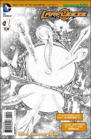 Larfleeze issue 1-B Rags Morales 1:25 Connecting Sketch Cover 