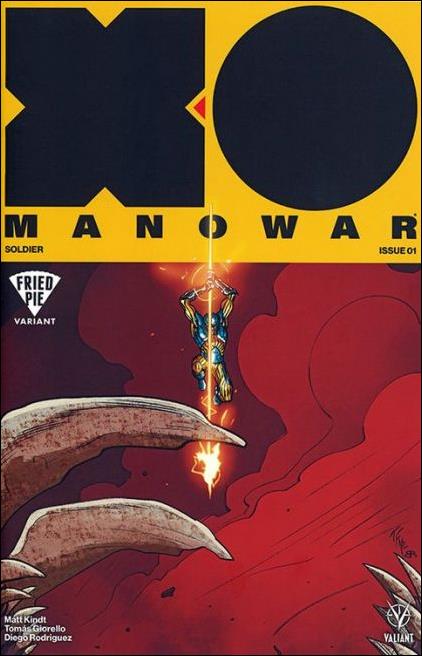 X-O Manowar (2017) issue 1-J Fried Pie Cover
