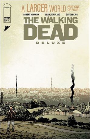 Walking Dead Deluxe issue 93-B Charlie Adlard Cardstock Cover