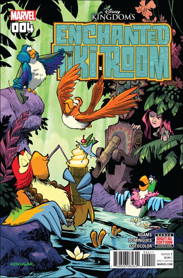 Enchanted Tiki Room issue 4 Brian Kesinger Cover