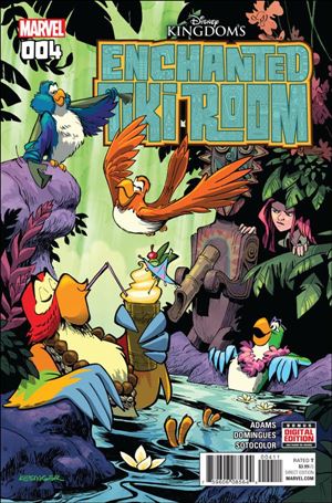 Enchanted Tiki Room issue 4 Brian Kesinger Cover