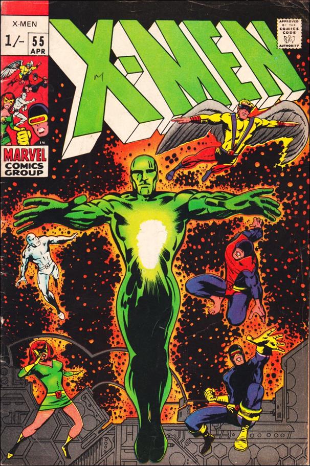 X-Men (1963) issue 55-B UK Price Cover