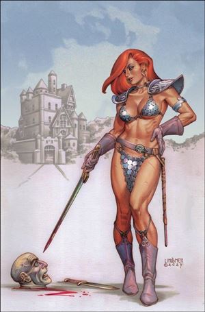 Red Sonja (2023) issue 15-I Joseph Michael Linsner Virgin 1:15 Cardstock Cover