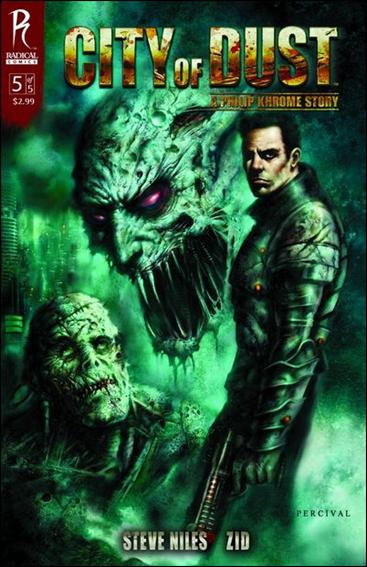 City of Dust  issue 5-C Nick Percival Cover