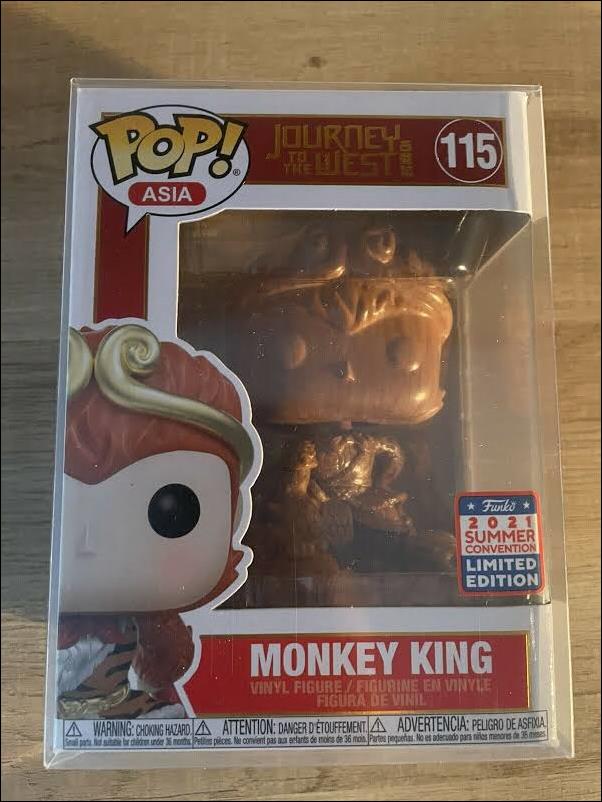 POP! Asia figure 115-D Monkey King (Wood Deco Summer Convention Exclusive