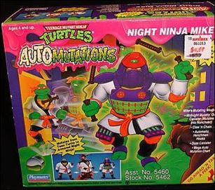 Teenage Mutant Ninja Turtles: Auto Mutations figure 4 Night Ninja Mike