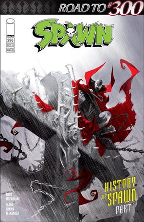 Spawn issue 296-D Francesco Mattina Cover (Second Print)
