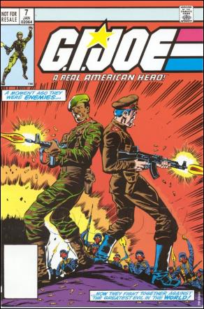 G.I. Joe: A Real American Hero issue 7-F Comic Pack Edition