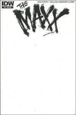 Maxx: Maxximized issue 13-B Blank Subscription Cover