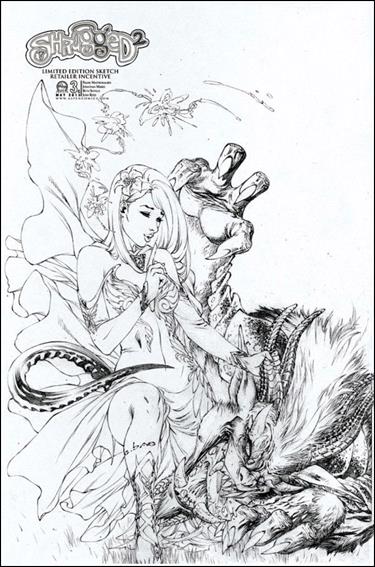 Shrugged (2013) issue 3-C Eric Basaldua 1:20 Sketch Cover