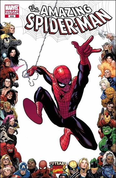 Amazing Spider-Man (1963) issue 602-B Mike McKone 1:10 70th Frame Cover