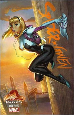 Spider-Gwen (2015/12) issue 1-M J. Scott Campbell jscottcampbell.com Cover