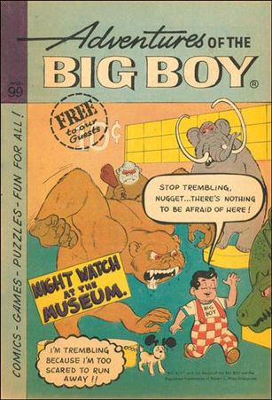Adventures of the Big Boy issue 99-B West Coast Cover